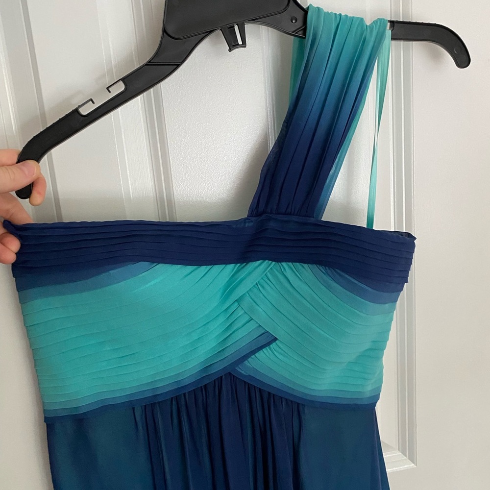BCBG Blue Ombré Gown - Picture 3 of 7